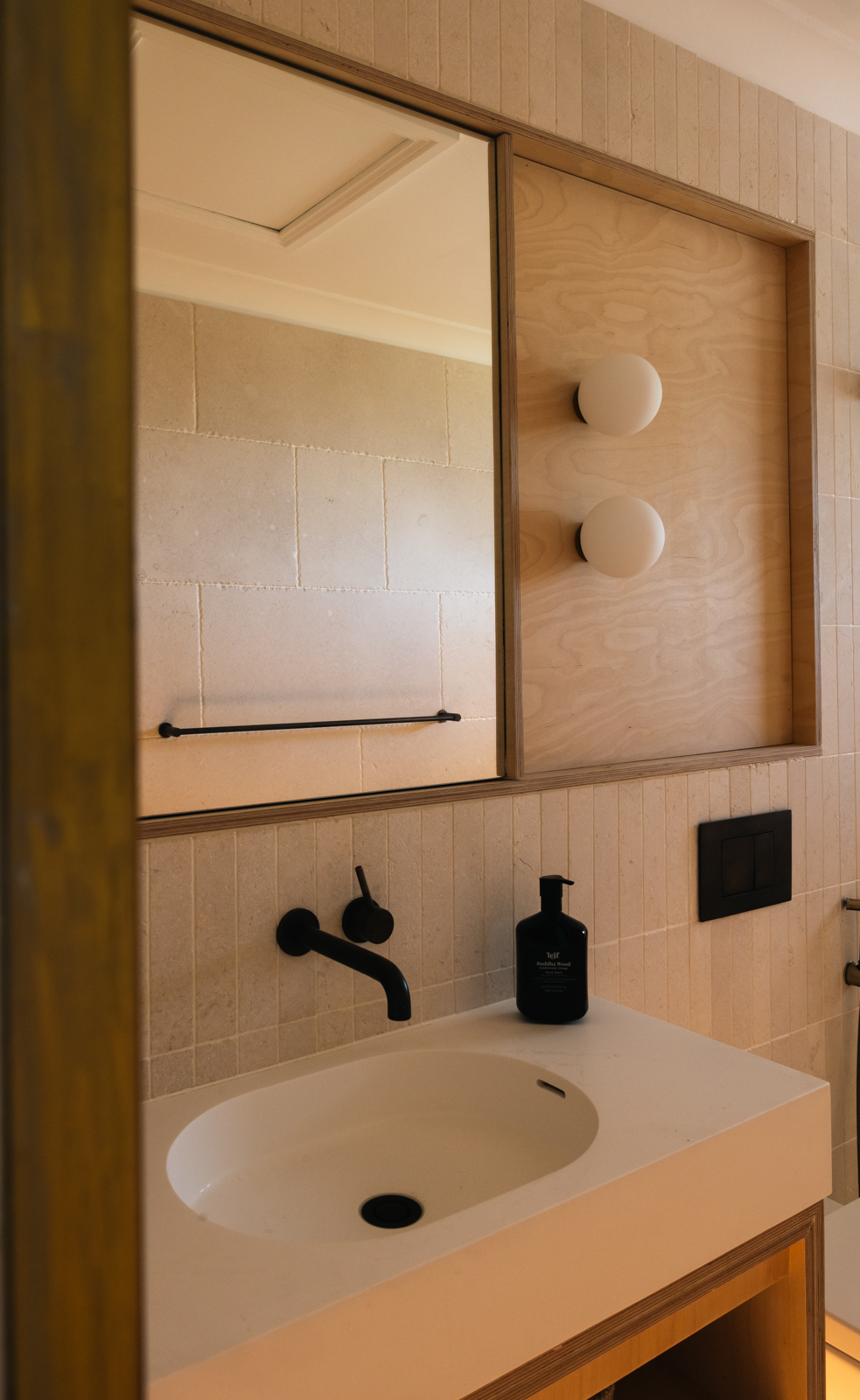 Plywood Bathroom