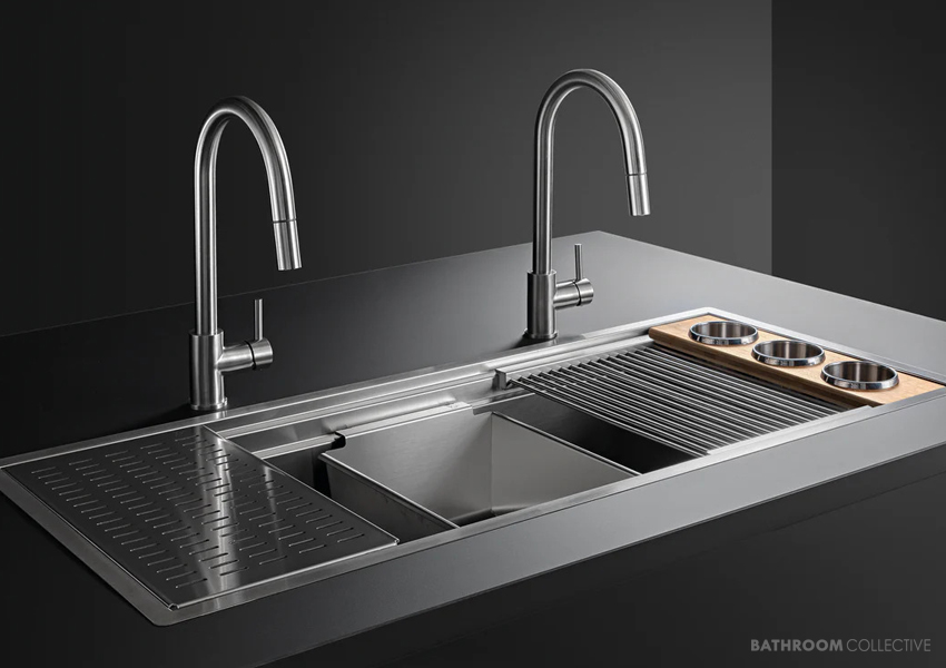 Layered sinks