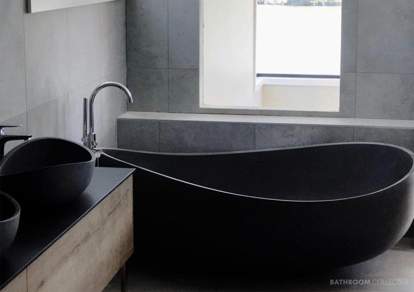 Solid surface bathware