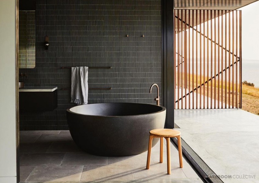 Coloured baths