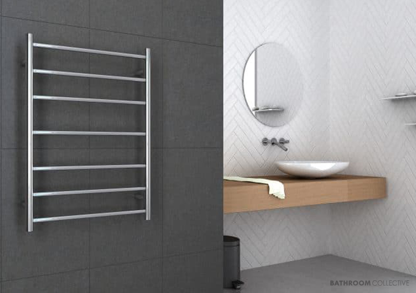 Cost effective heated rails