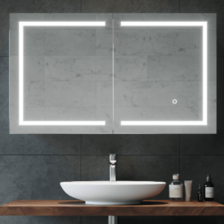 Backlit Shaving Cabinet