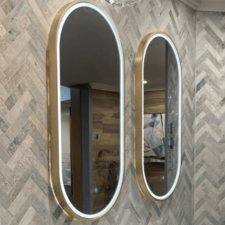 Backlit Mirrors with Frame Backlit Mirrors with Frame