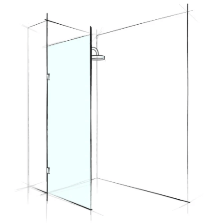 Fixed Panel Shower Screens Fixed Panel Shower Screens
