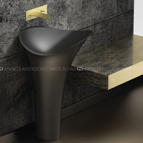 Glass Pedestal Basins Glass Pedestal Basins