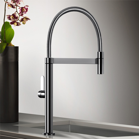 Kitchen Mixer with Spring Hose Kitchen Mixer with Spring Hose
