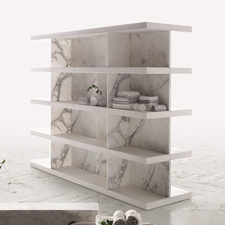 Marble Bookshelf Marble Bookshelf