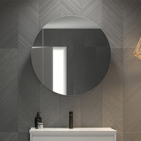 Round Shaving Cabinet