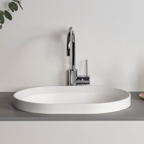Stone Semi Inset Basins