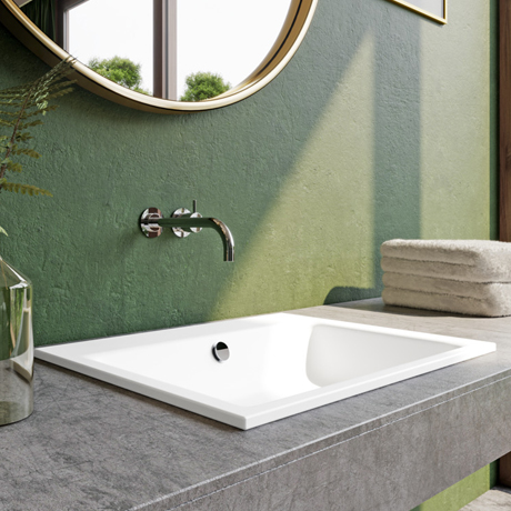 Steel Enamel Inset Basins