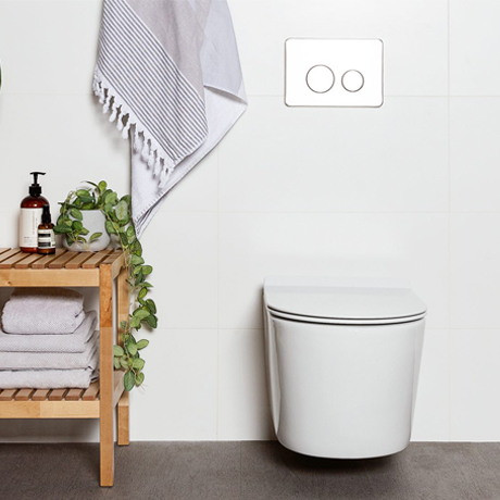 Odourless Wall Hung Toilet Package