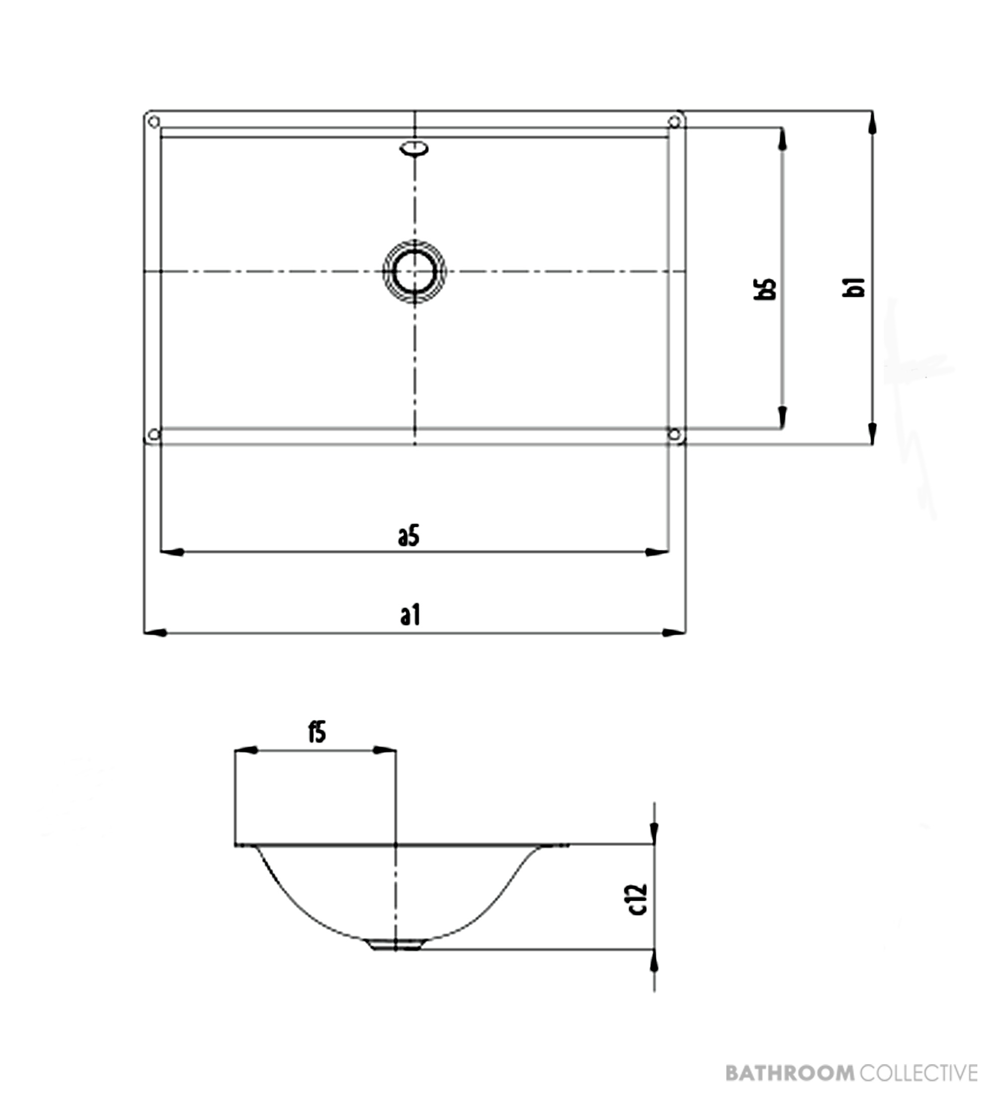 Kaldewei Silenio Undercounter Washbasin No Overflow 934 x 391mm