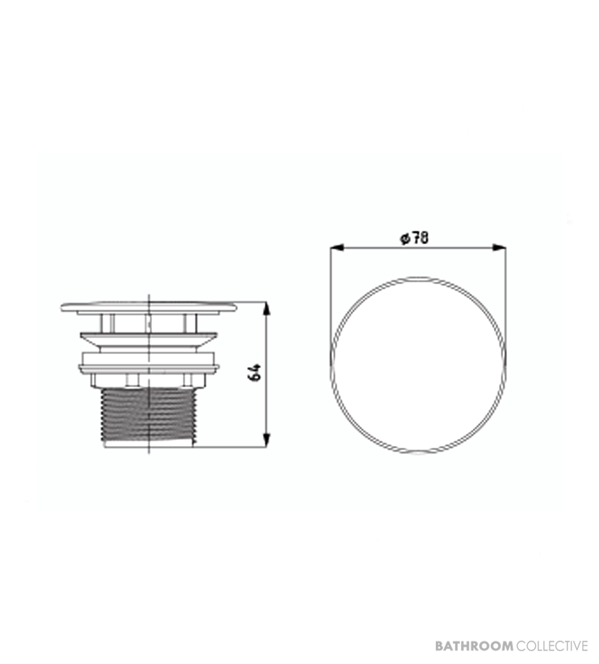 Kaldewei Freeflow Round Waste