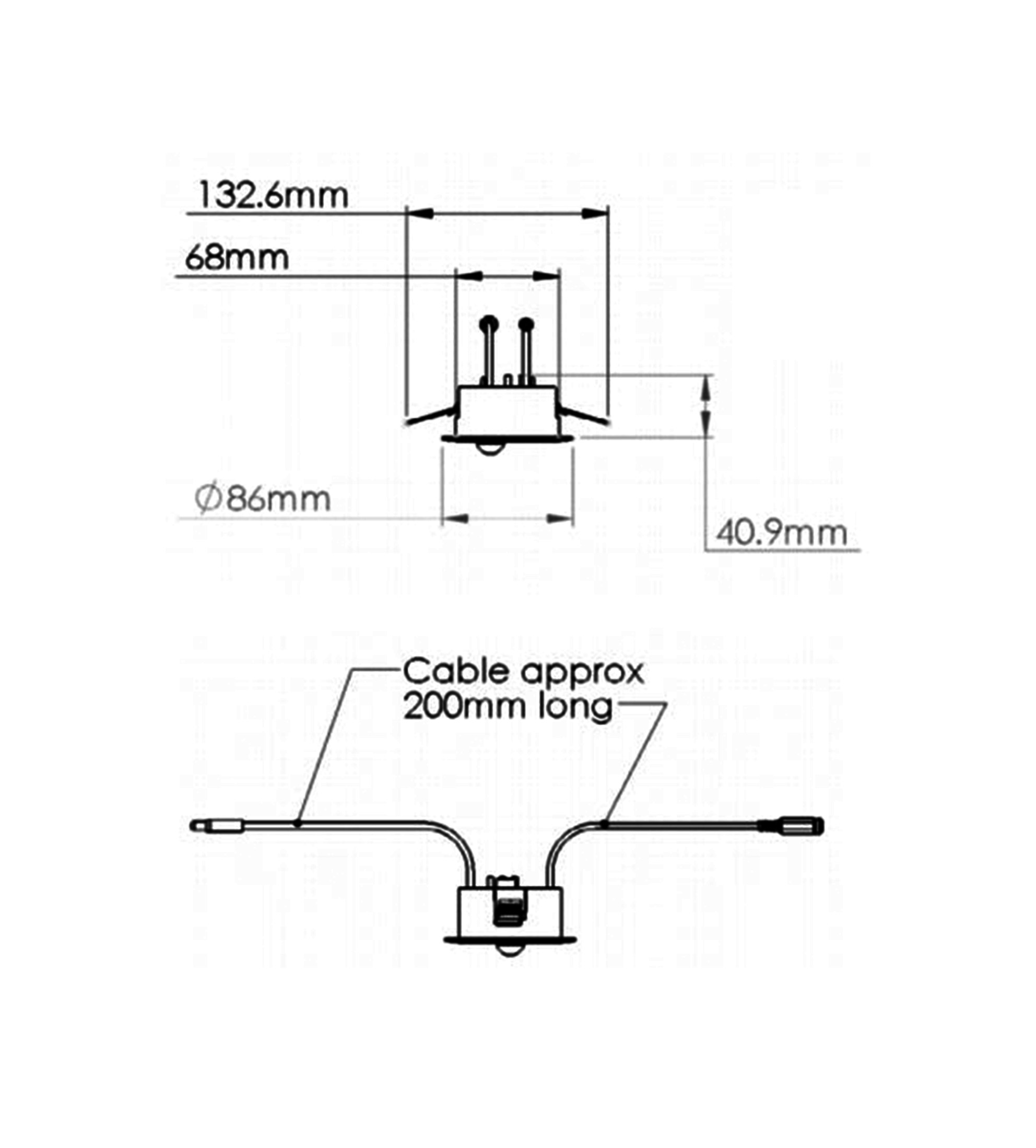 Expella PIR Motion Sensor 12V