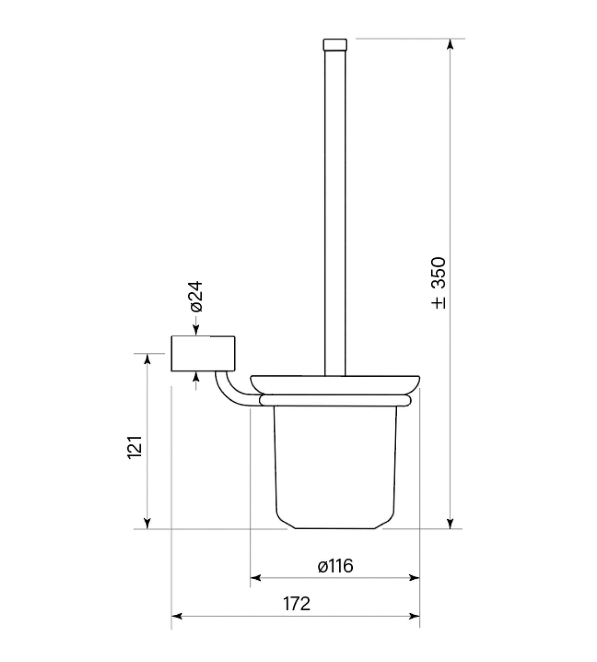 Faucet Strommen Pegasi M Nf Toilet Brush Holder