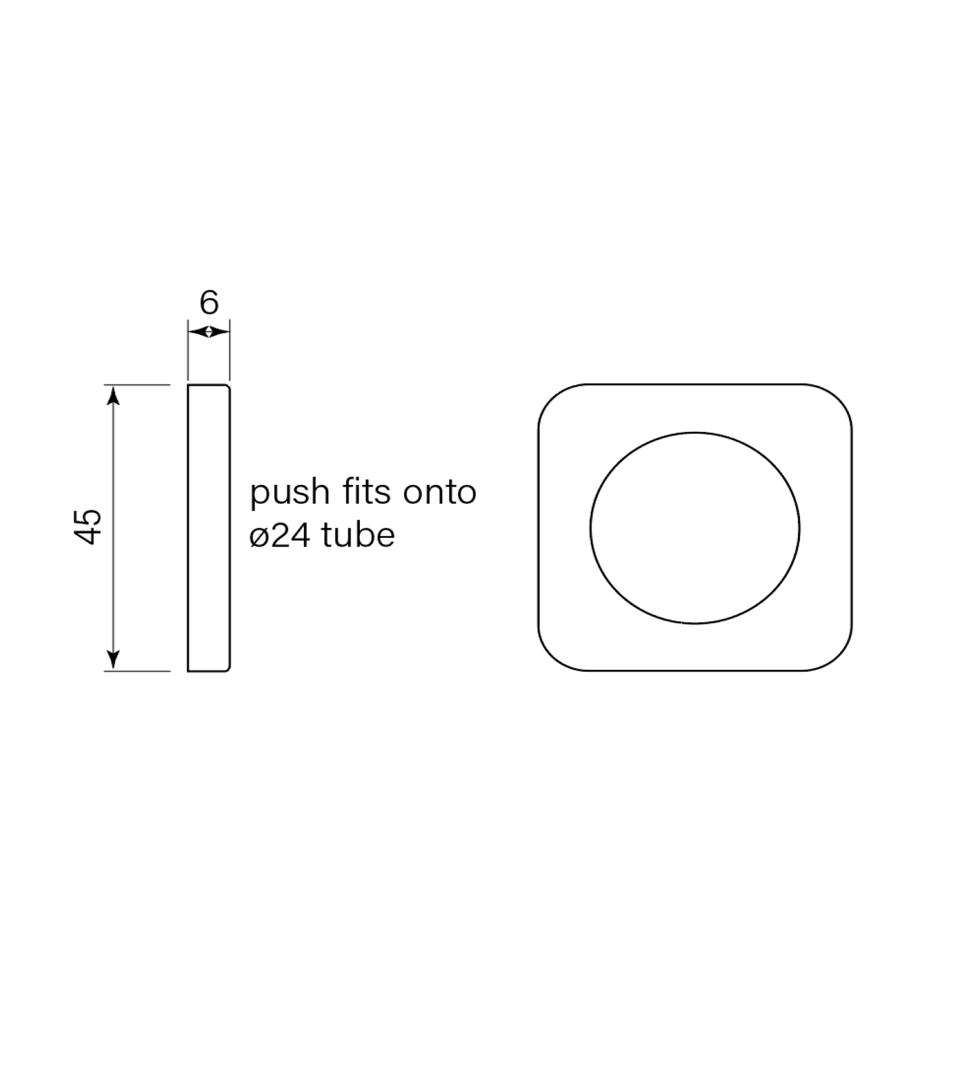 Faucet Strommen Zeos Flange For Shower Arm
