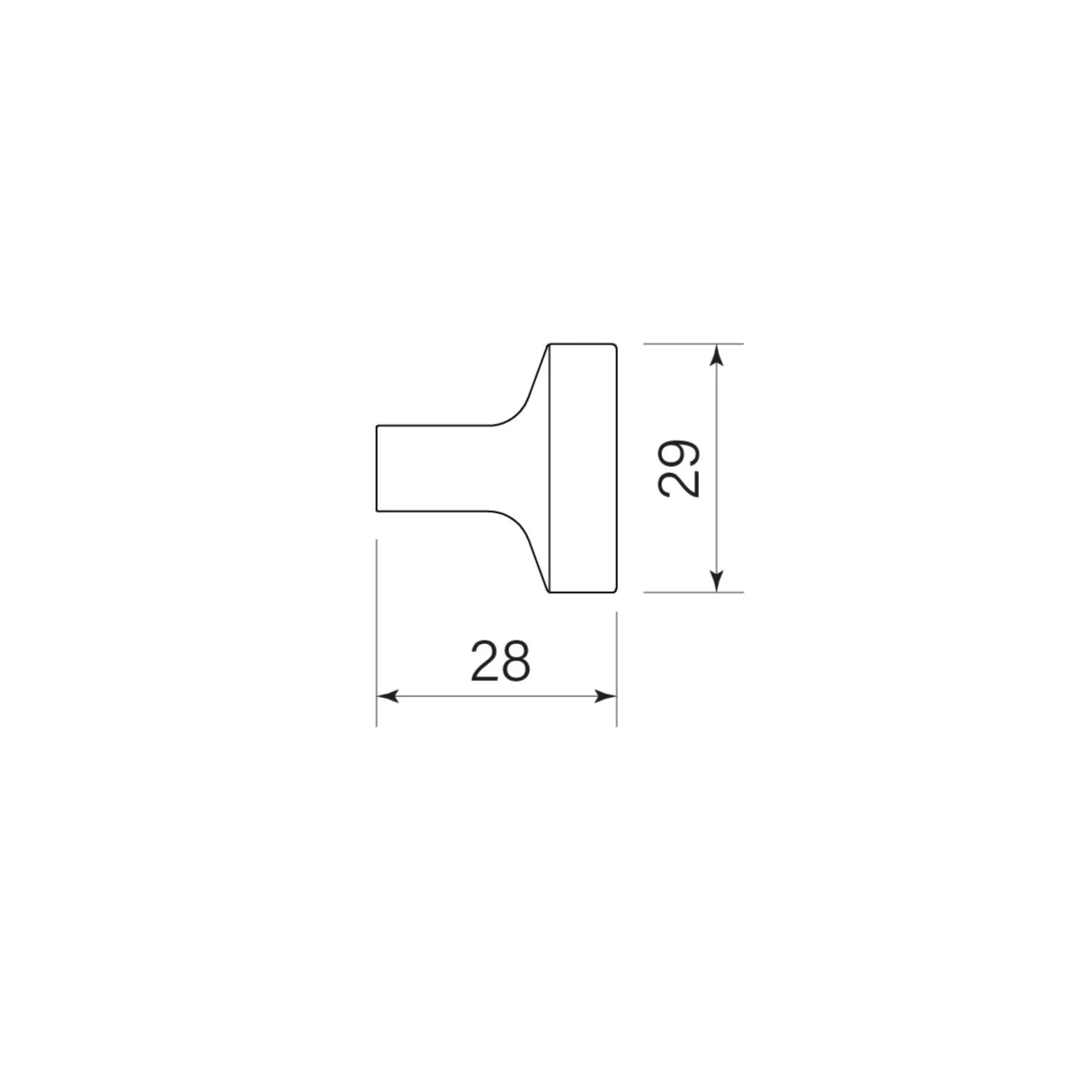 Faucet Strommen Round Pull 29 Smooth