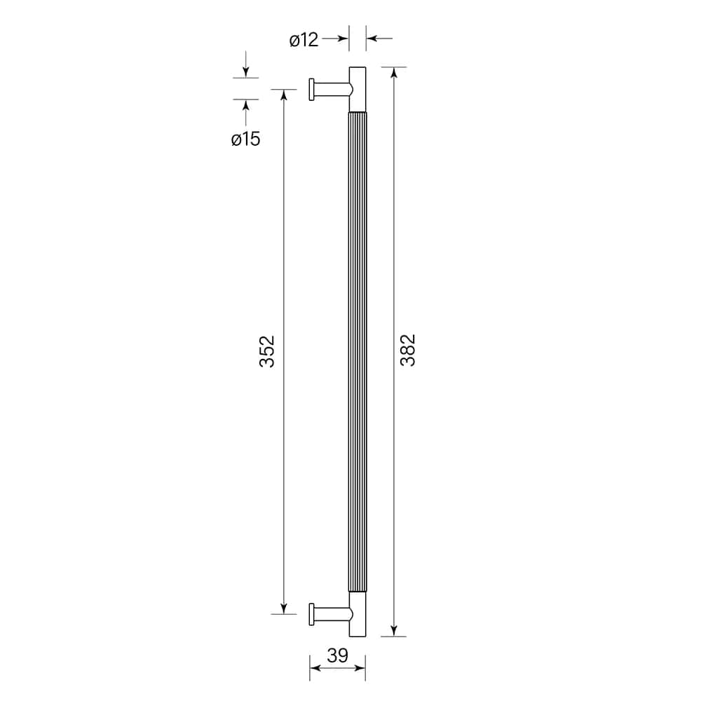 Faucet Strommen Appliance Pull Centre Flute