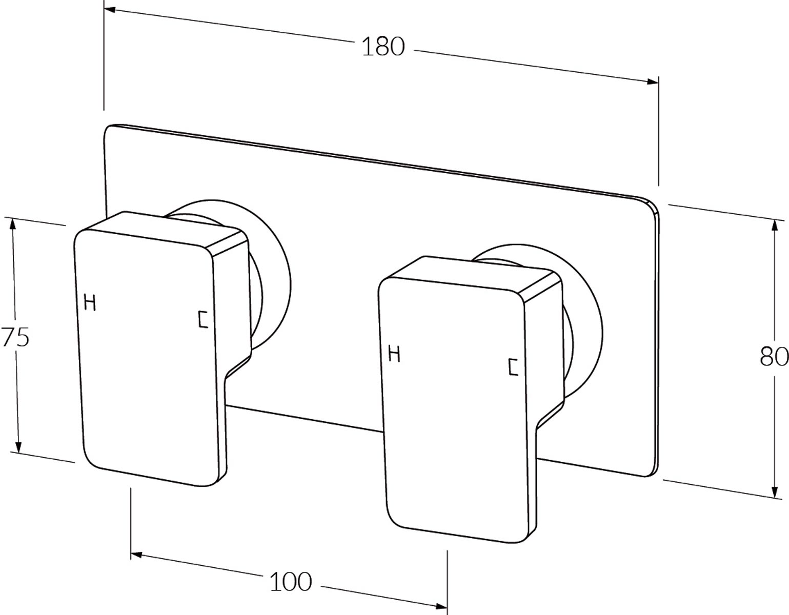 Sussex Suba Lever Dual Mixer System