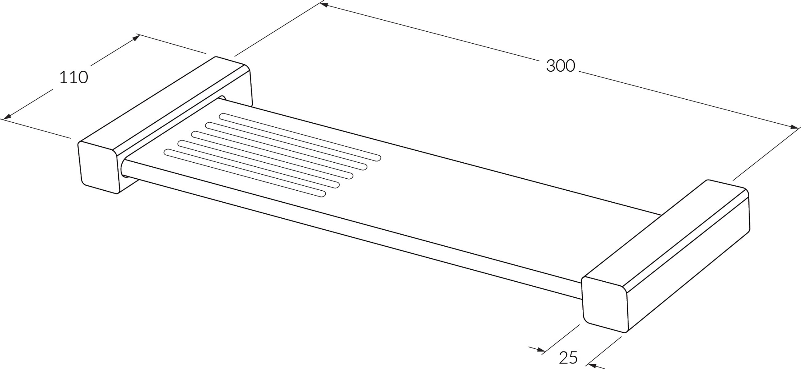 Sussex Suba Shower Shelf