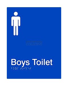 Emroware - Braille Sign Boys Toilet 180mm x 235mm