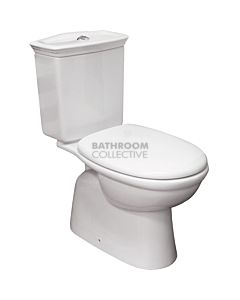 RAK - Kingston Closed Coupled Toilet (Bottom Inlet S Trap 110 - 190mm)