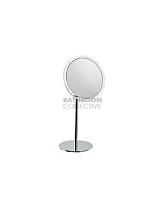 Inda - Hotellerie Round Bench Mounted Magnifying Mirror