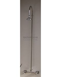 Rainware - Bribe Wall Mounted Outdoor Shower Hot & Cold (bottom inlet)