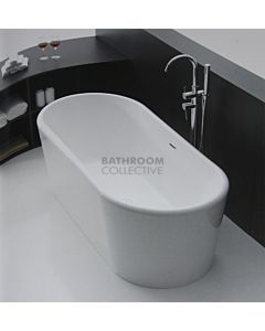 Broadway - Perugia 1700mm Freestanding Acrylic Bath WHITE