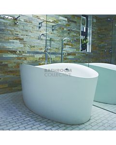 Gallaria - Arezzo Cast Stone Solid Surface Bath 1485mm