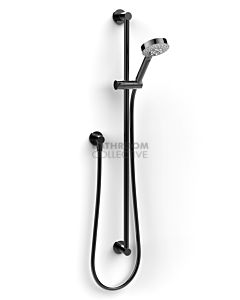 Faucet Strommen - Pegasi Slide Shower 900mm Adjust with Multifunction 100 Disc Head MATTE BLACK 30625-78