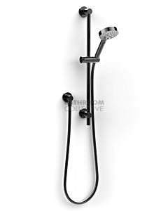 Faucet Strommen - Pegasi Slide Shower 600mm Adjust with Multifunction 100 Disc Head MATTE BLACK 30627-78