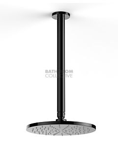 Faucet Strommen - Pegasi Overhead Shower, 300 Cdrop 250 head MATTE BLACK 30666-78