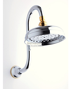 Faucet Strommen - Cascade Shower, Gooseneck CHROME + GOLD 34192-12
