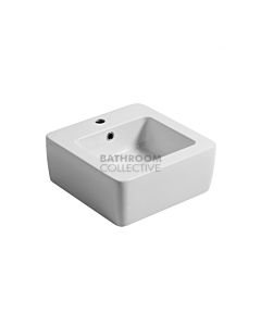 Kerasan - Ego 40 Wall Hung or Counter Top Ceramic Basin (1 tap hole)