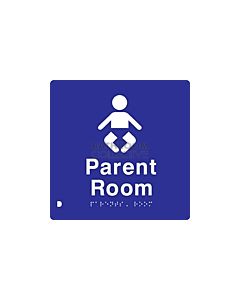 Emroware - Braille Sign Parents Room 180mm x 180mm