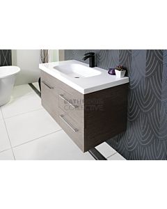 ADP - Tropic Wall Hung Vanity 900mm, Poly Marble 50mm Top