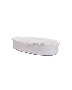 Paco Jaanson - 1715mm Freestanding Deep Acrylic Bath Tub GLOSS WHITE