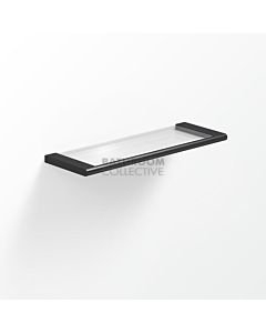 Avenir - Artizen 350mm Glass Shelf - Matte Black