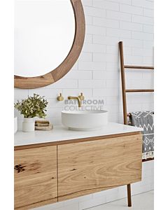 Loughlin Furniture - Ashton 1800mm Real Timber Wall Hung Double Bowl Vanity