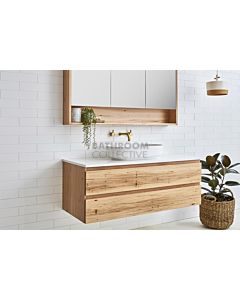 Loughlin Furniture - Avoca 900mm Real Timber Wall Hung Vanity