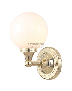 Elstead - Austen4 Traditional Bathroom Wall Light in Polished Brass