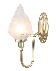 Elstead - Blake3 Traditional Bathroom Wall Light in Polished Brass