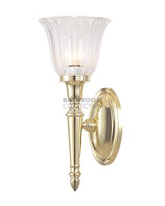 Elstead - Dryden1 Traditional Bathroom Wall Light in Polished Brass