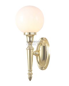Elstead - Dryden4 Traditional Bathroom Wall Light in Polished Brass