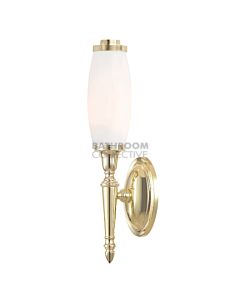 Elstead - Dryden5 Traditional Bathroom Wall Light in Polished Brass