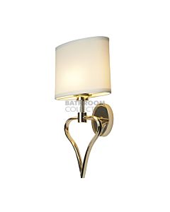 Elstead - Falmouth Traditional Bathroom Wall Light in French Gold