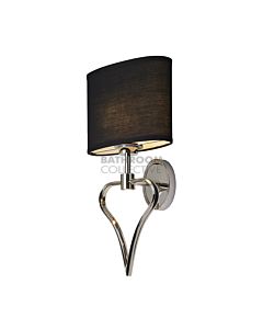 Elstead - Falmouth Traditional Bathroom Wall Light in Polished Chrome