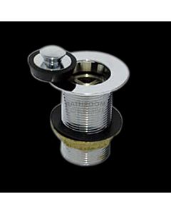 Harbic Brassware - 32MM Basin Waste with Bowen Stopper & 80mm Tail