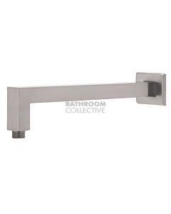 Phoenix Tapware - Lexi Shower Arm Only 400mm Square BRUSHED NICKEL